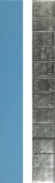  Груз балансировочный самоклеящийся, тонкий, стальной на синем скотче 60 гр, 50 шт
