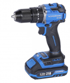 Шуруповерт аккумуляторный, 21 В, 70 Нм, D сверла 13 мм, 2 АКБ