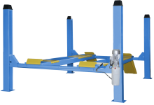 Четырехстоечный подъемник г/п 5000 кг, платформы под сход-развал 4680 мм Четырехстоечный подъемник г/п 5000 кг, платформы под сход-развал 4680 мм